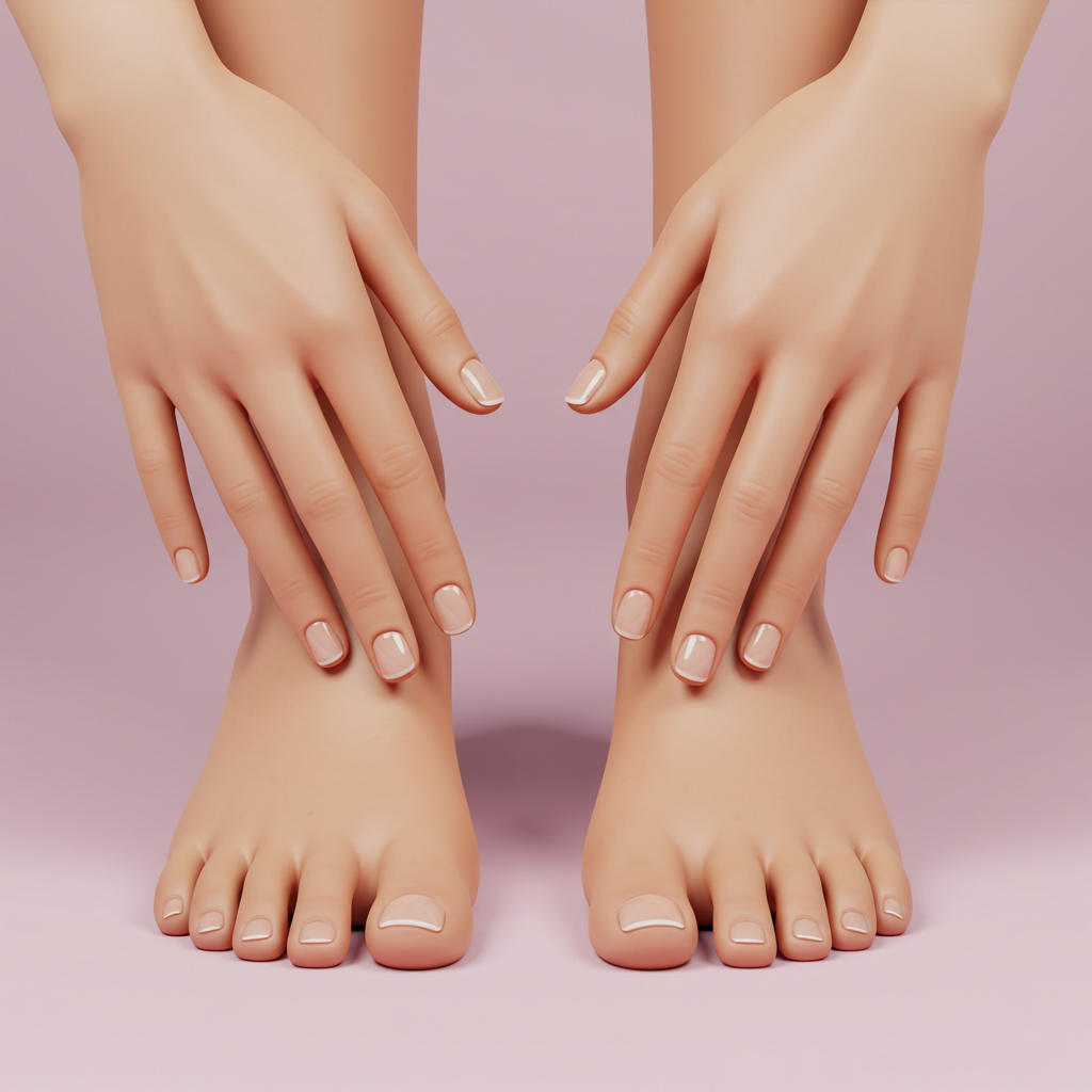 Basic manucure and pedicure